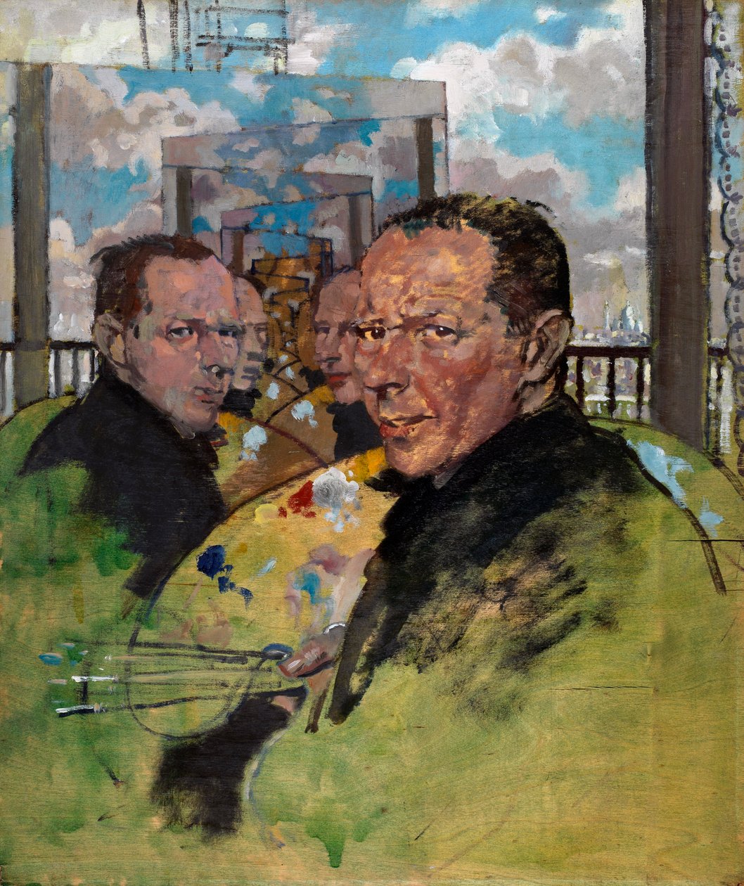 Selbstporträt, ca. 1924 von William Orpen
