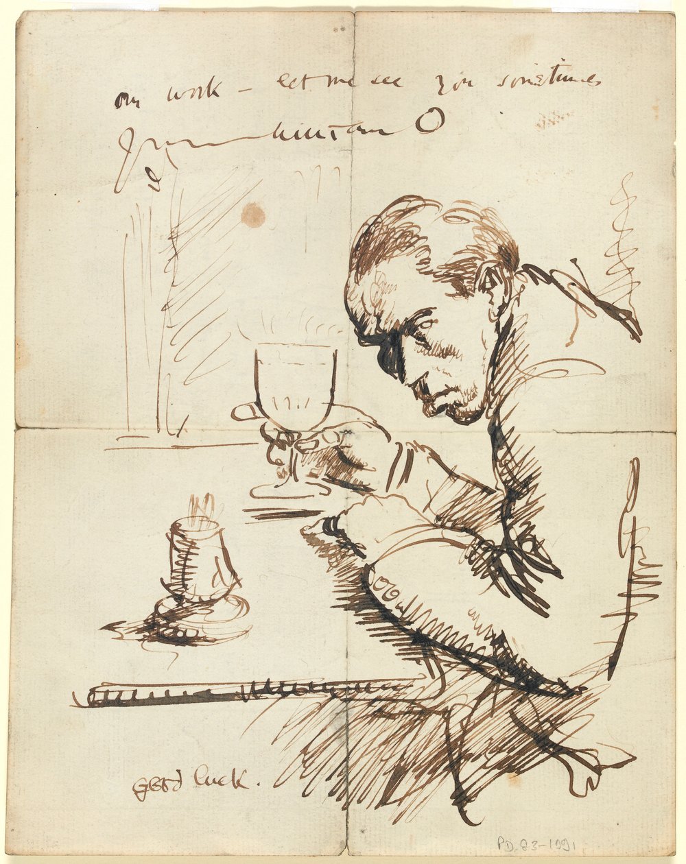 Selbstporträt von William Orpen