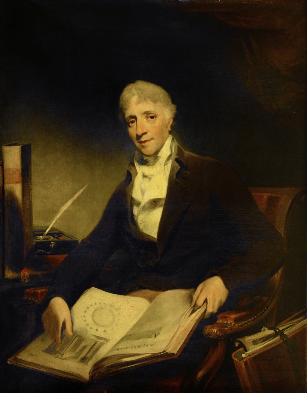 John Soane, 1804 von William Owen