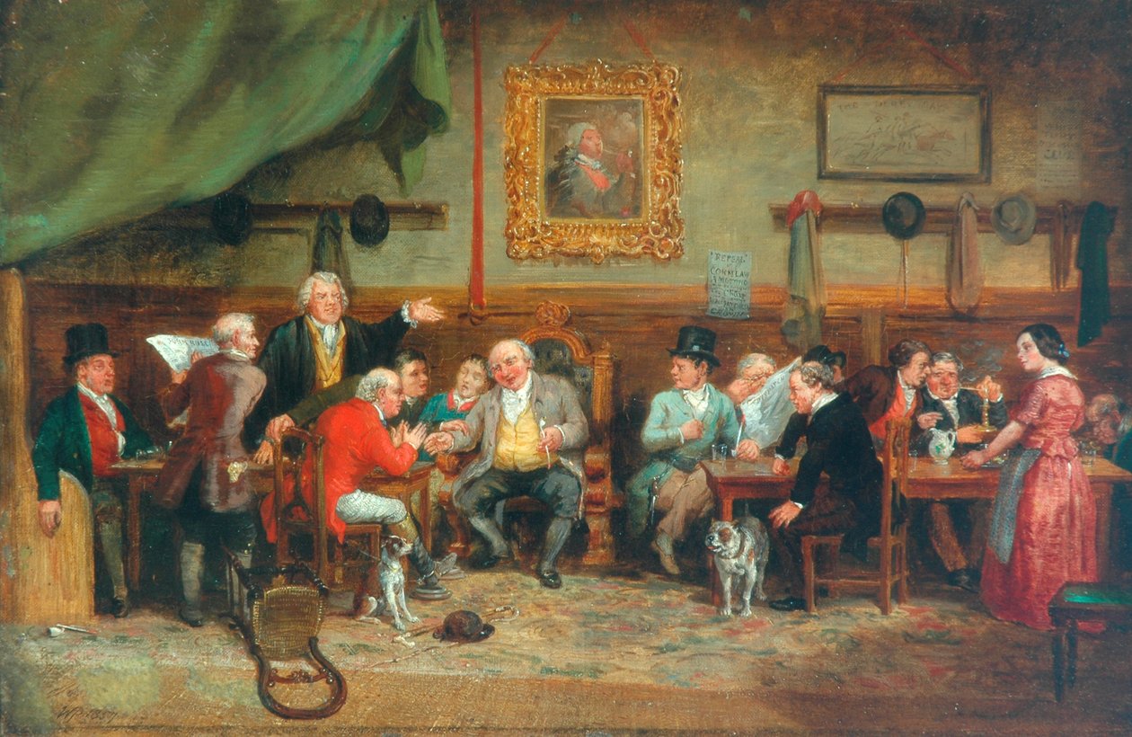 Politische Differenzen, 1857 von William Parrott