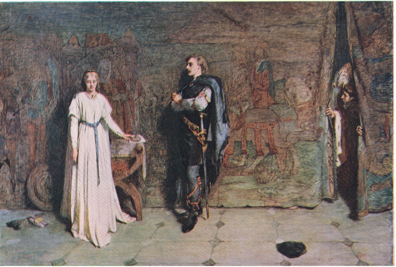 Hamlet und Ophelia von William Quiller Orchardson