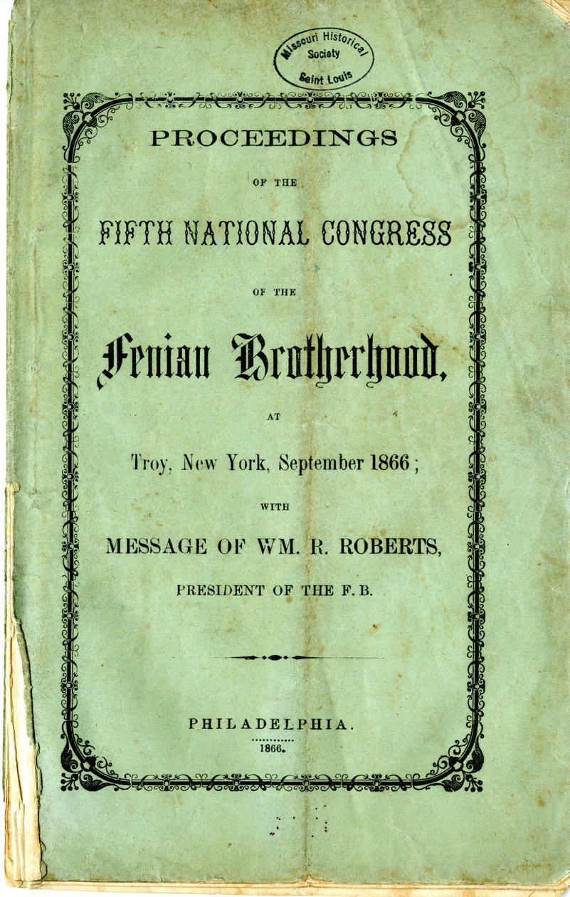 Heft von William R. Robets