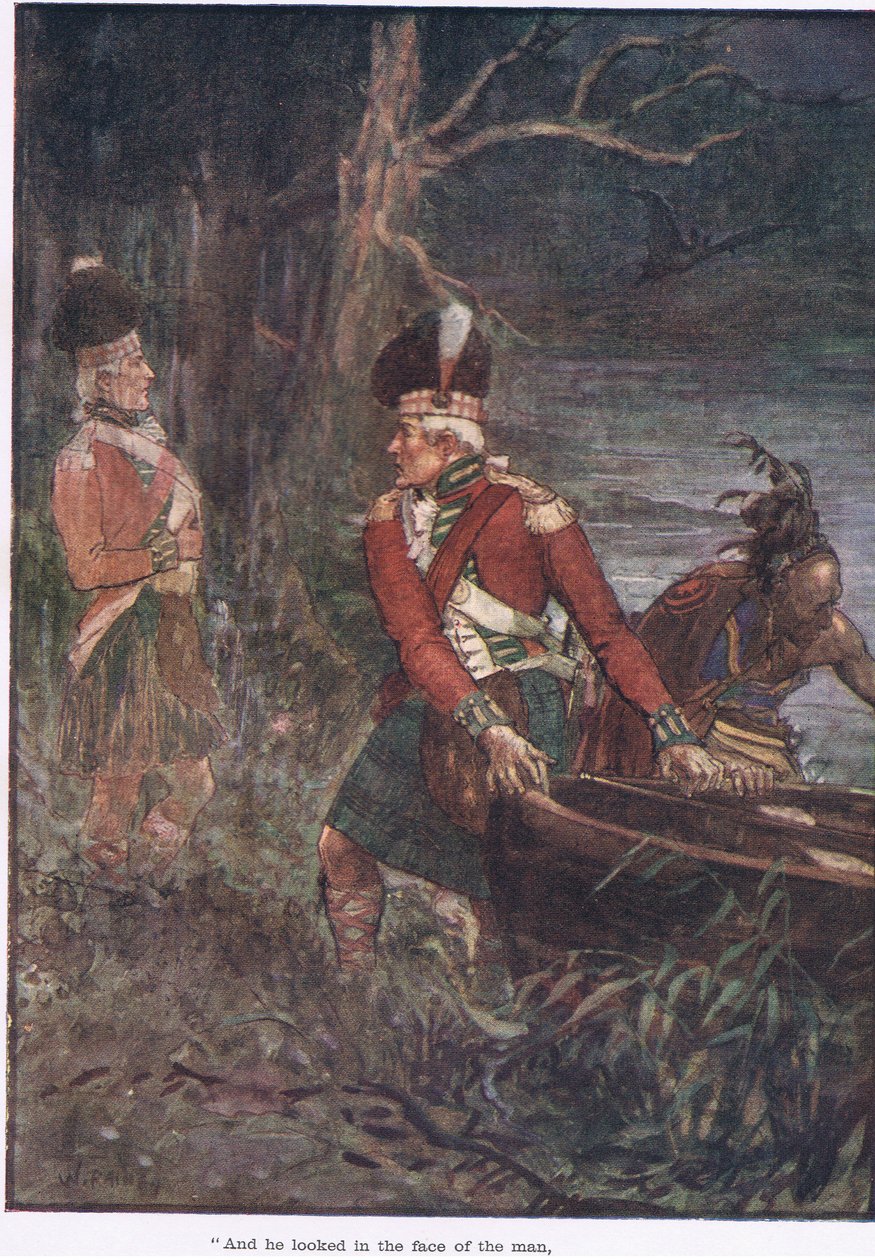 Und er sah in das Gesicht des Mannes und siehe! Das Gesicht war sein eigenes von William Rainey