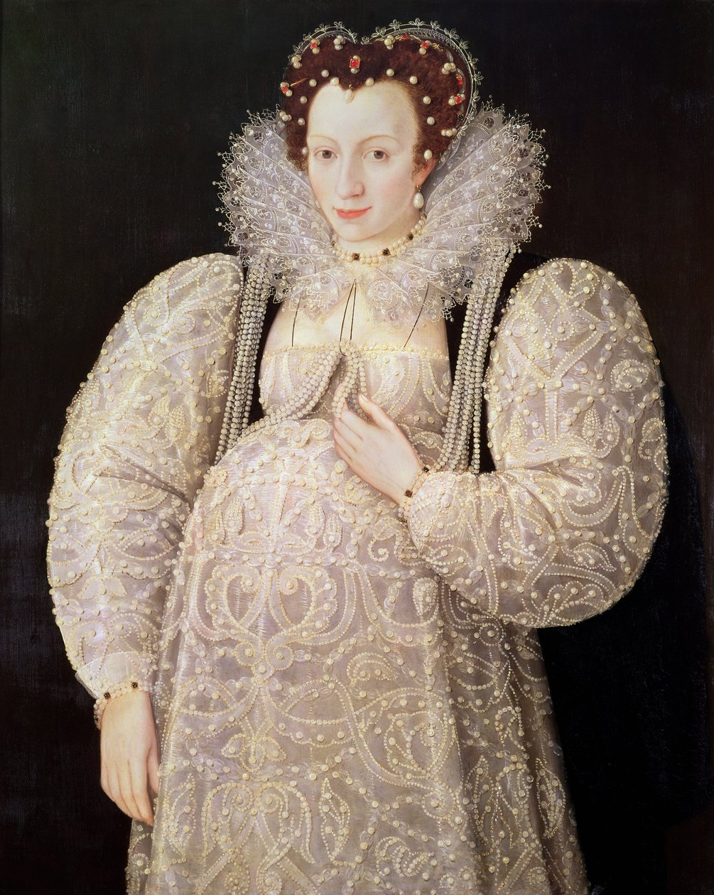 Unbekannte Dame, ca. 1595-1600 von William Segar