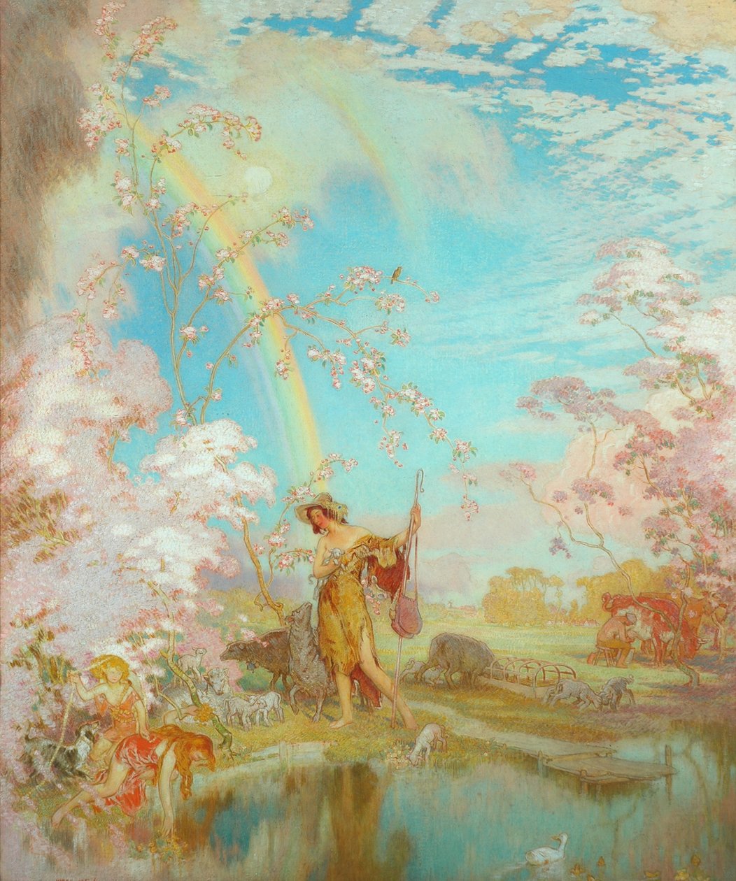 Frühlingsblüten von William Shackleton