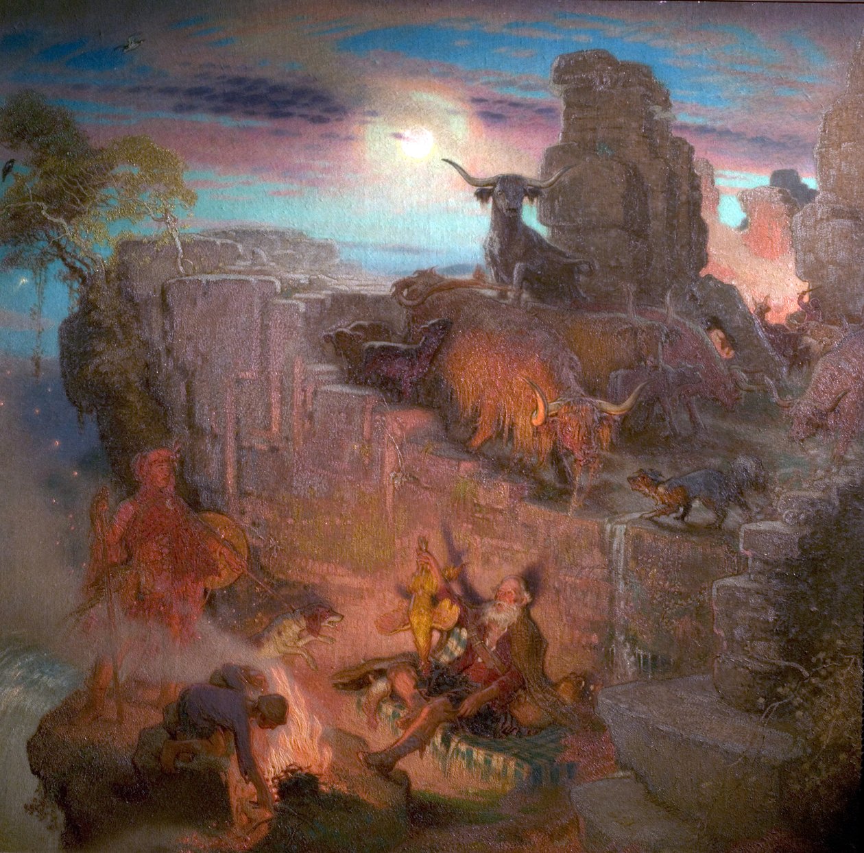 Highland Raiders, 1918 von William Shackleton