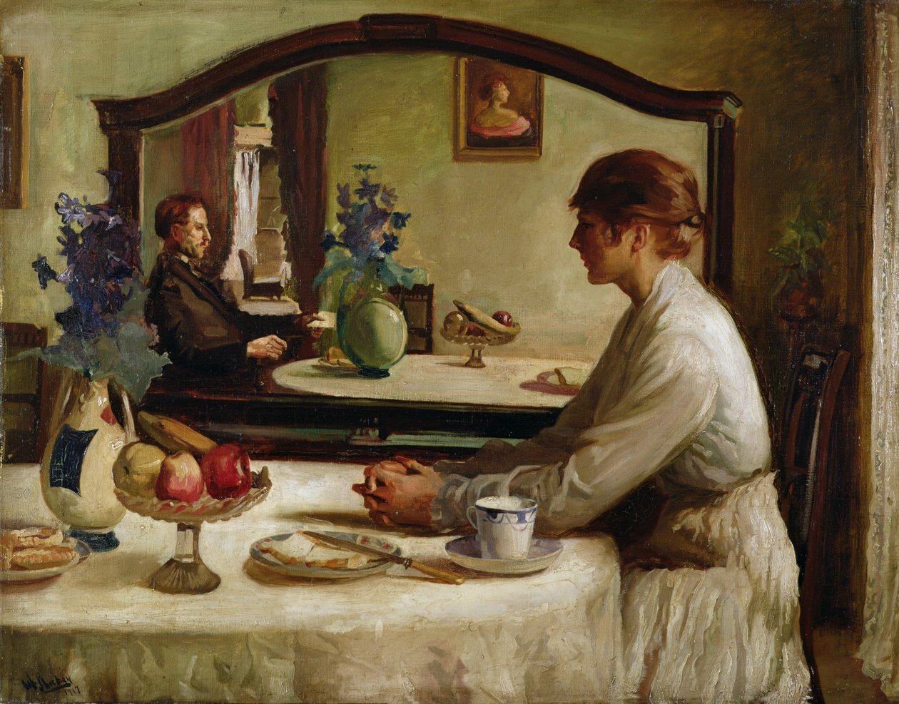 Die Beratung, 1917 von William Sheehan