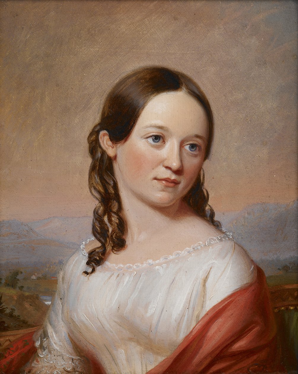 Porträt von Julia Ann Seabury, 1846 von William Sidney Mount