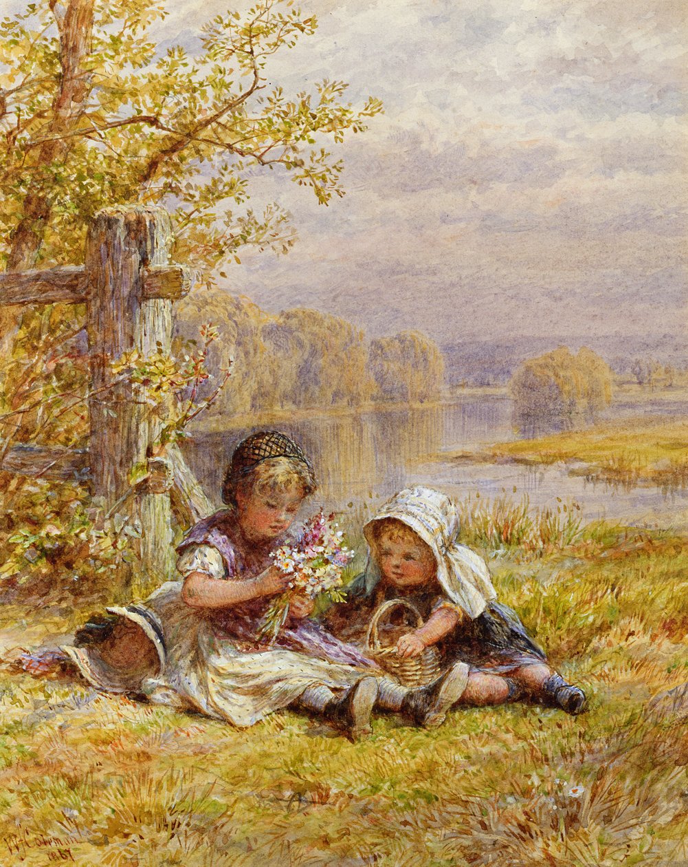 Ein Sträußchen für Mutter, 1867 von William Stephen Coleman