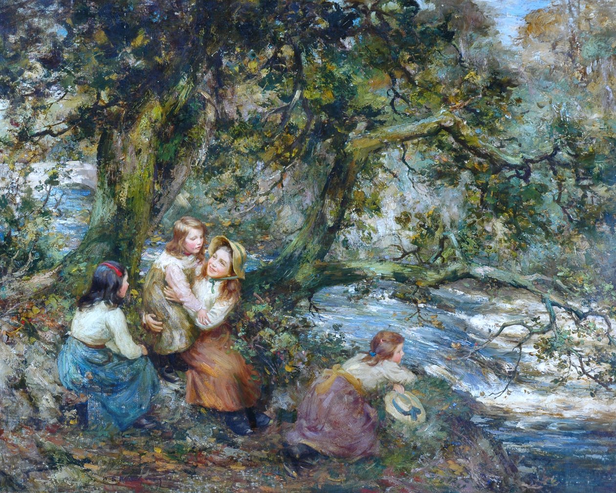Der Linn Pool von William Stewart MacGeorge