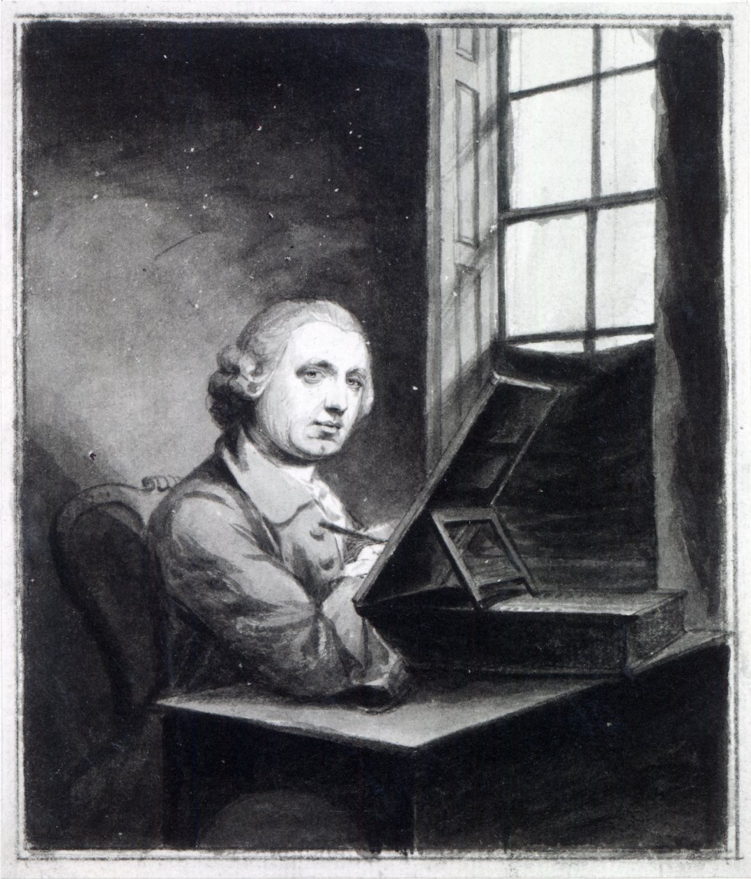 Selbstporträt von William Stukeley