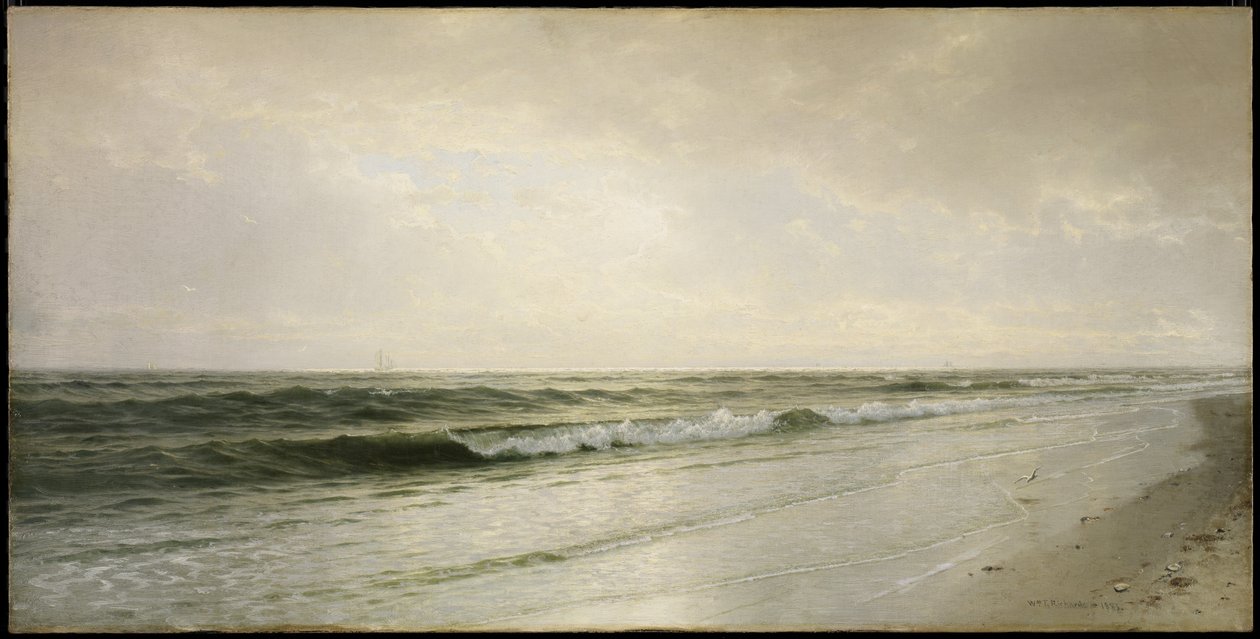 Ruhige Meereslandschaft, 1883 von William Trost Richards