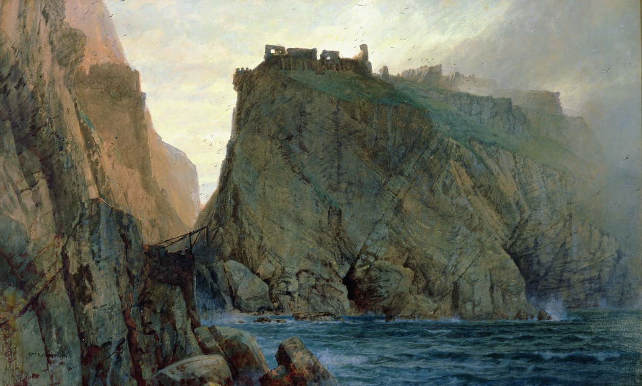 Tintagel an der Küste von Cornwall von William Trost Richards