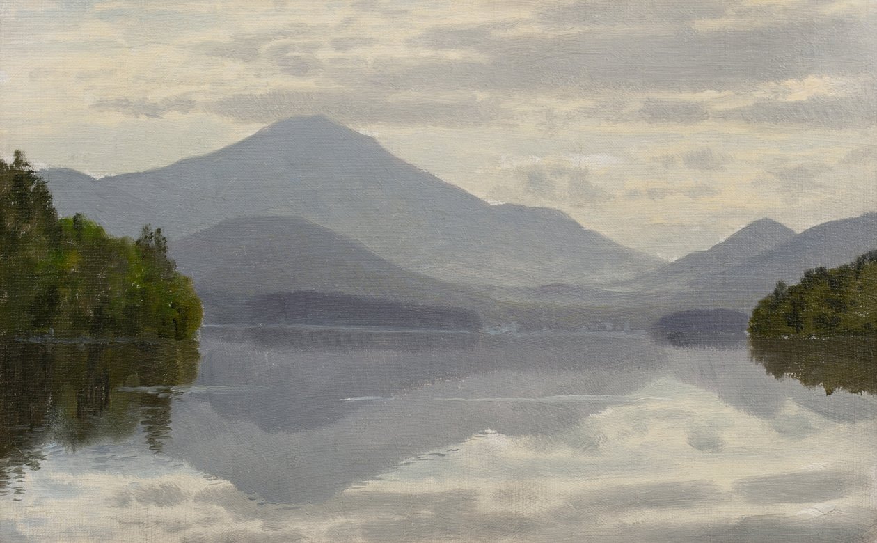 Whiteface Mountain, Lake Placid, um 1877 von William Trost Richards