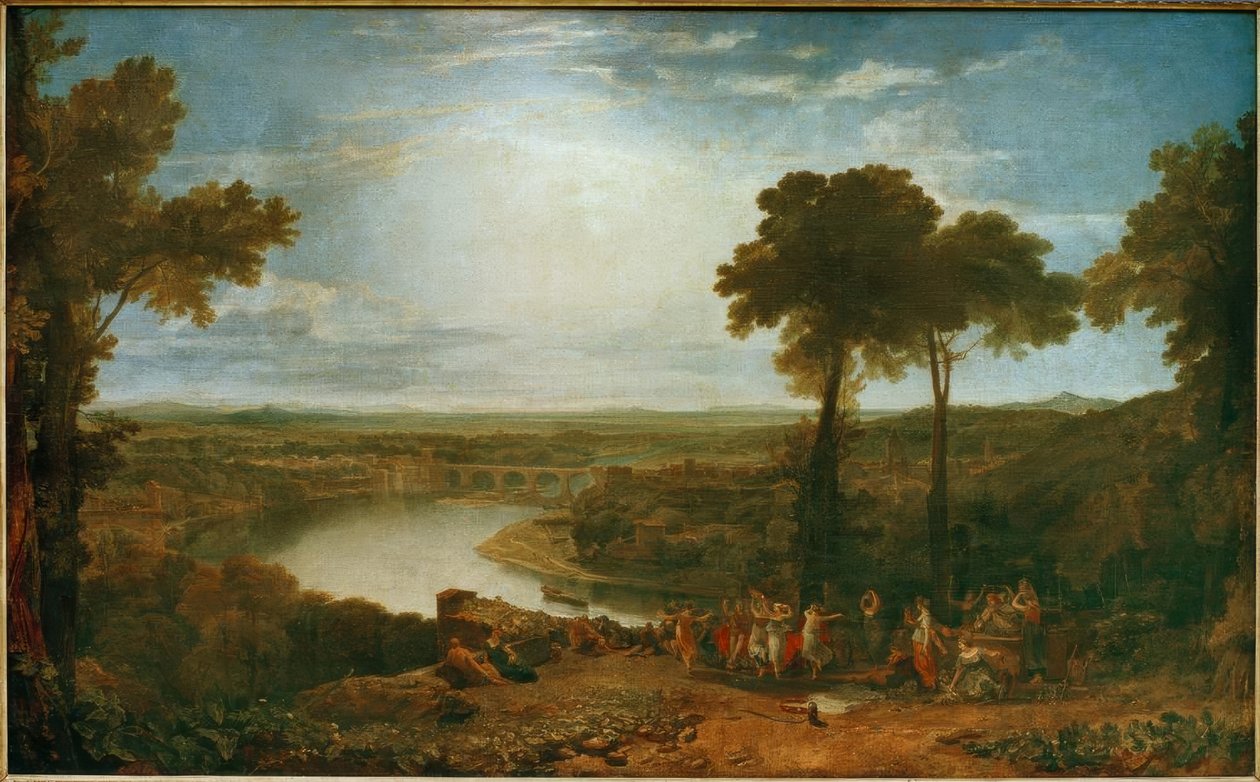 Das Fest zur Eröffnung der Weinlese in Maçon von Joseph Mallord William Turner