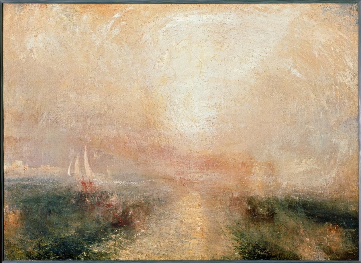 Yacht nähert sich der Küste von Joseph Mallord William Turner