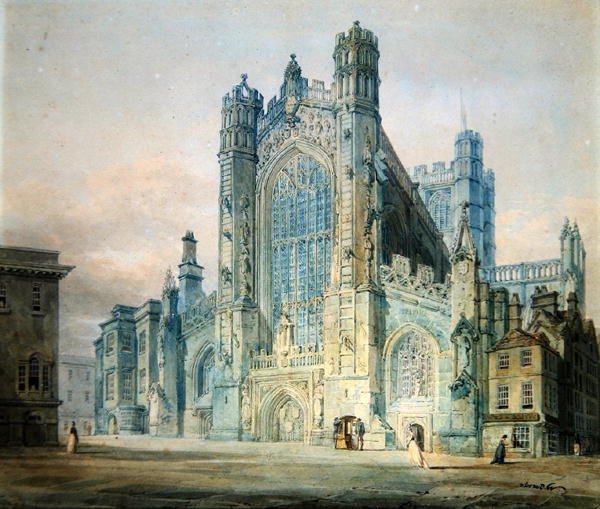 Ansicht einer Kathedrale von Joseph Mallord William Turner