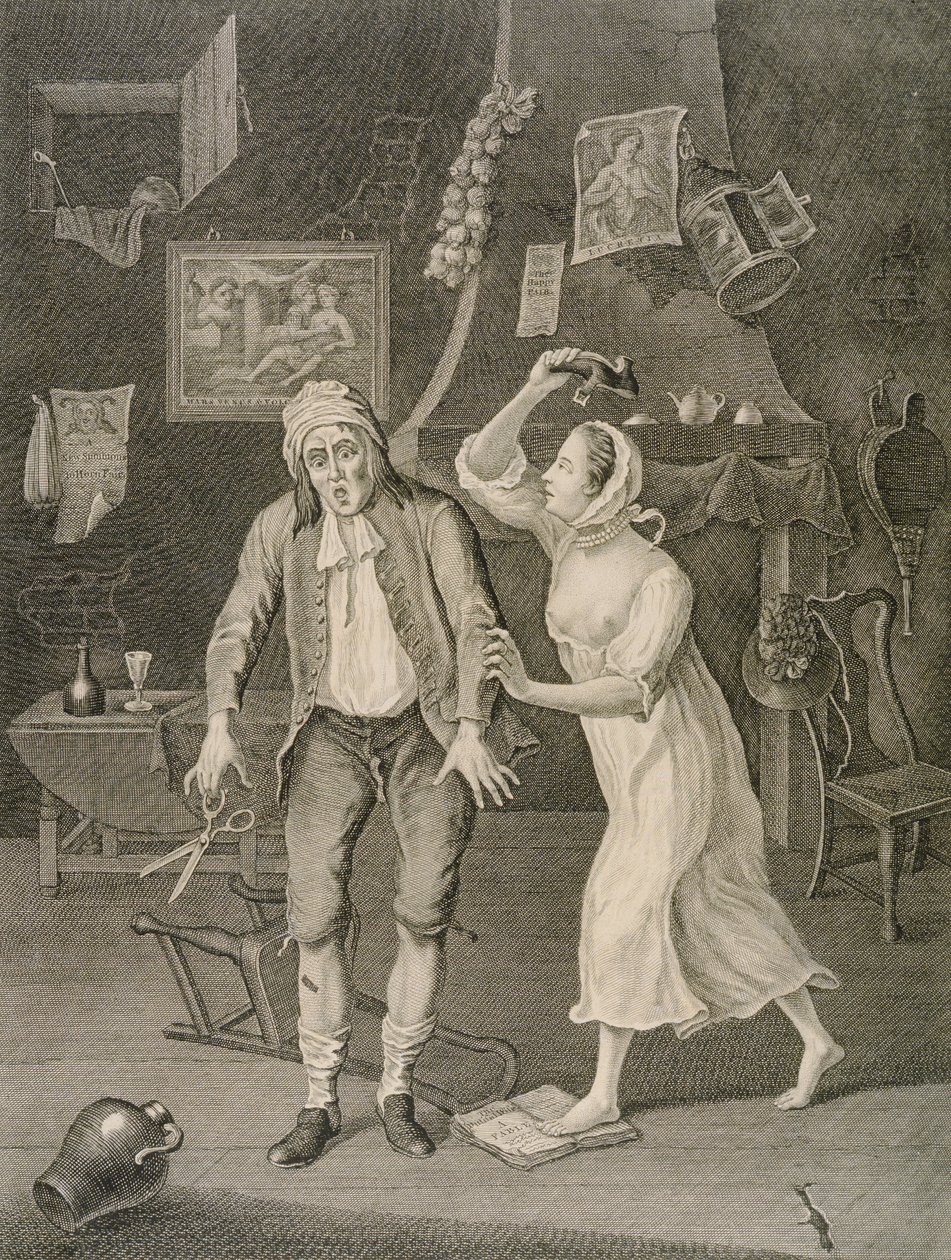 Der gehänselte Ehemann von William (after) Dawes