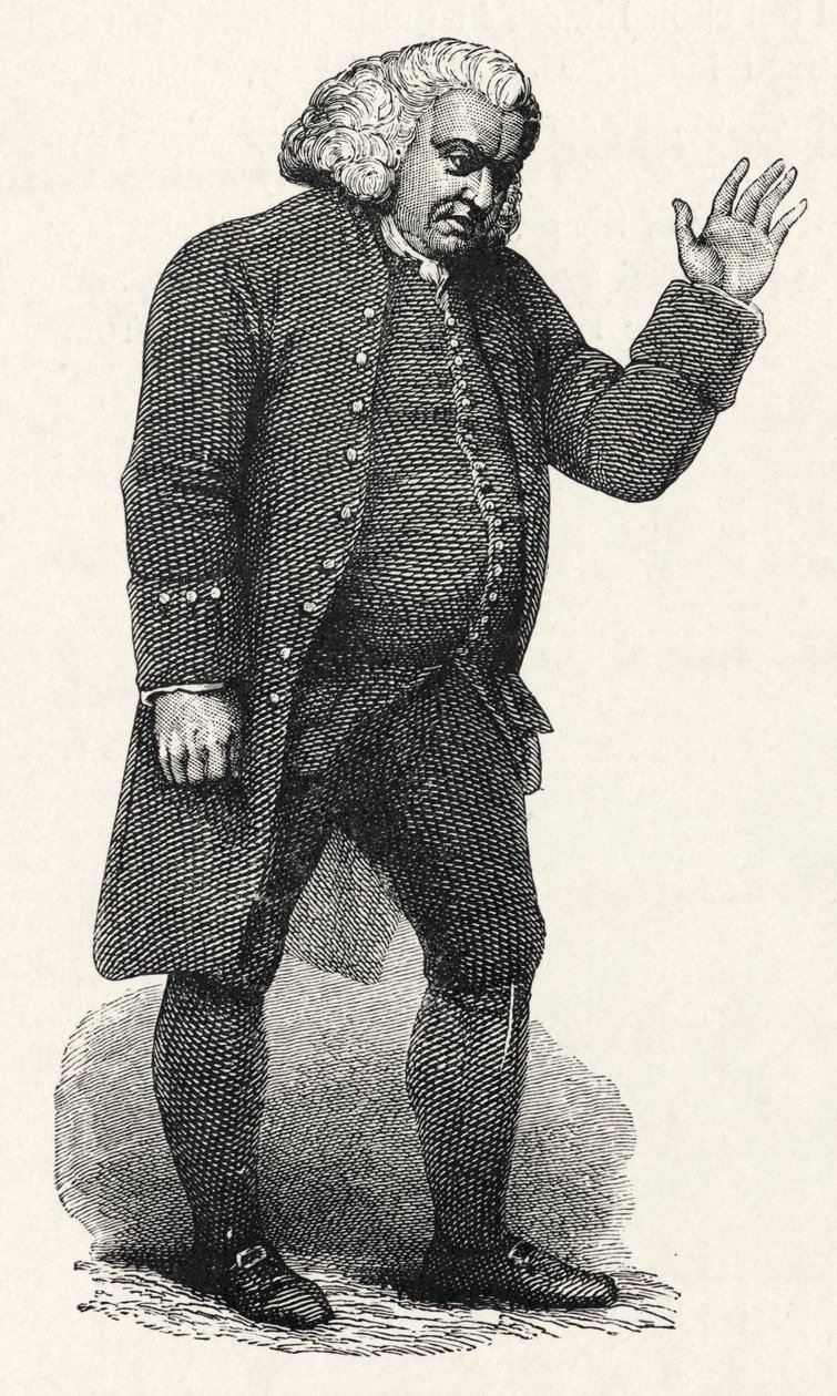 Samuel Johnson - Englisch von William (after) Finden