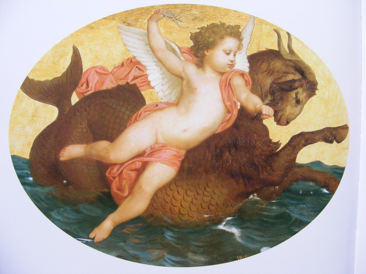 Amor auf einem Seeungeheuer von William Adolphe Bouguereau