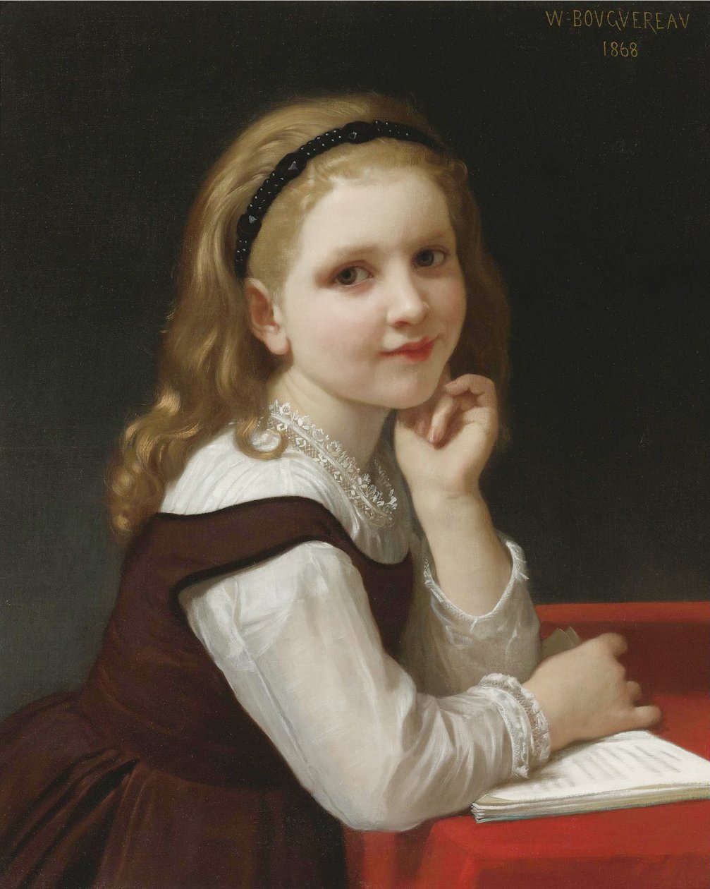 Ablenkung von William Adolphe Bouguereau