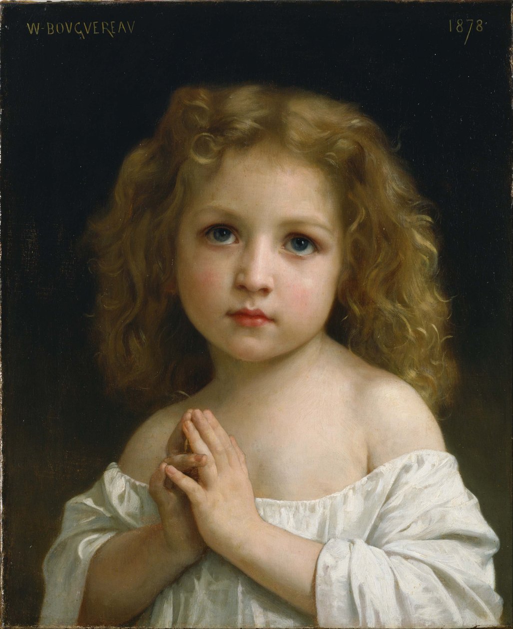 Kleines Mädchen, 1878 von William Adolphe Bouguereau