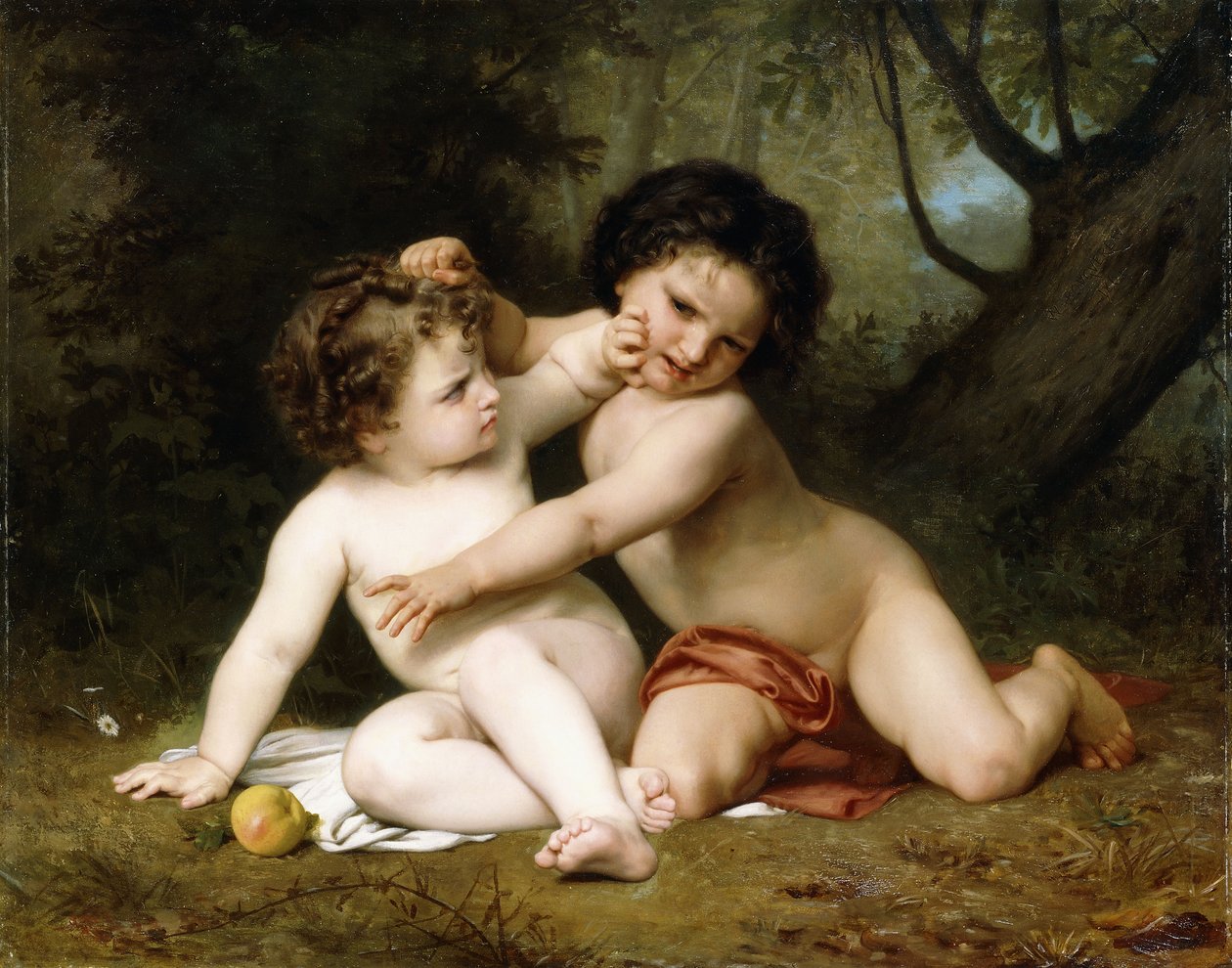 Der Kampf, 1864 von William Adolphe Bouguereau