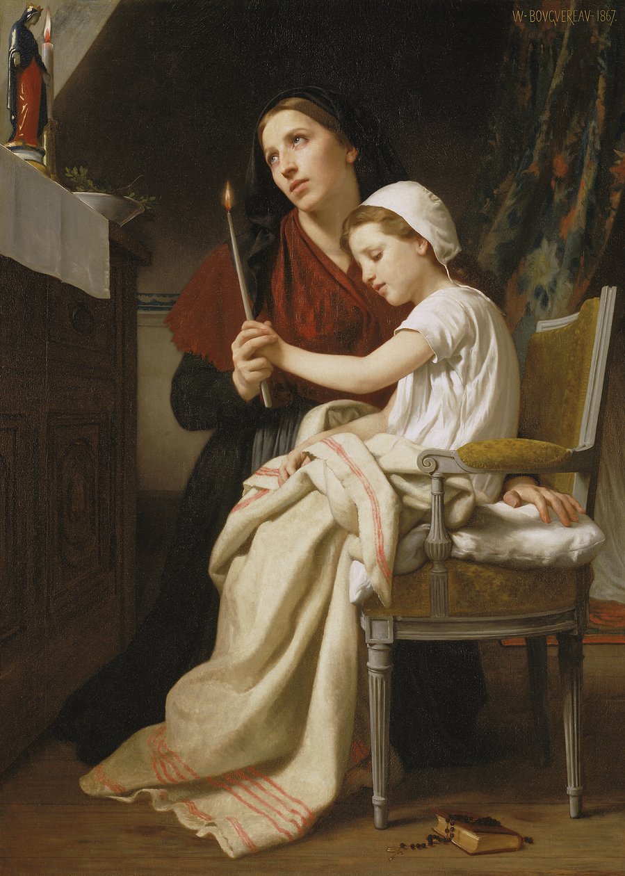 Das Dankopfer von William Adolphe Bouguereau