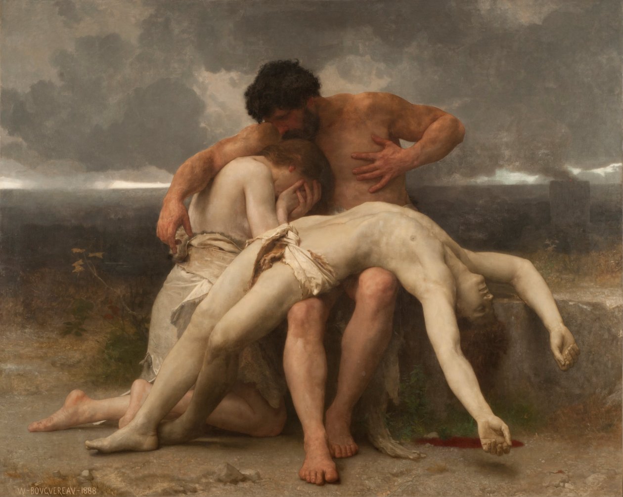 Die erste Trauer von William Adolphe Bouguereau