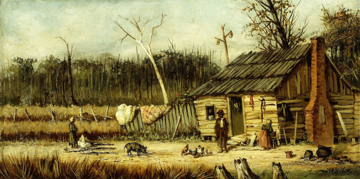 Hüttenszene von William Aiken Walker