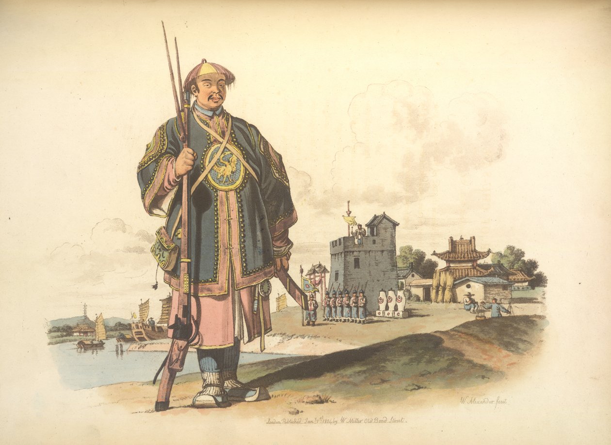 Ein Soldat von Chu-san von William Alexander