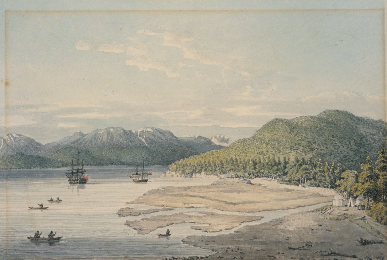 Lachsbucht, Observatorium Inlet von William Alexander