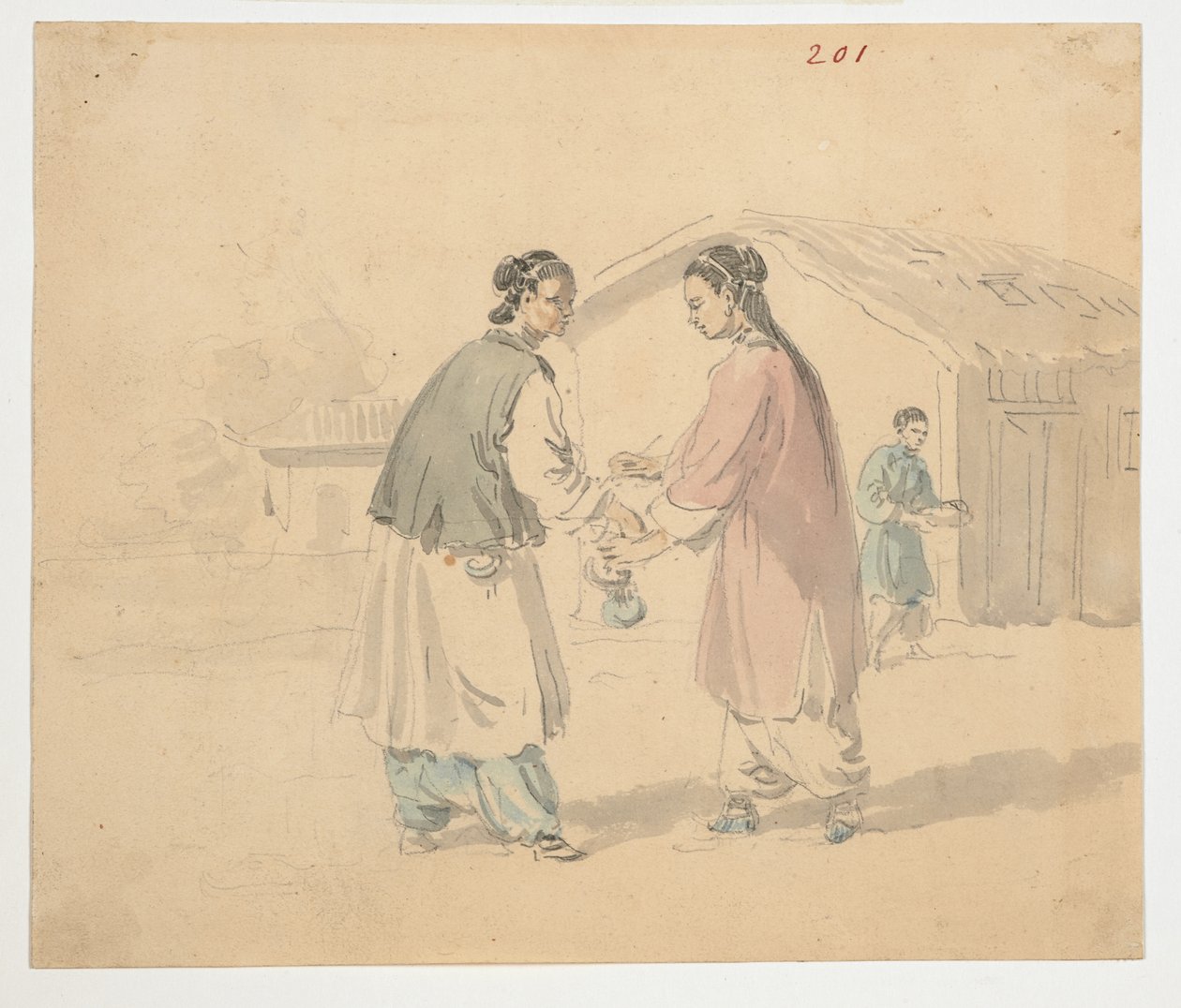 WD 961 f.201 von William Alexander