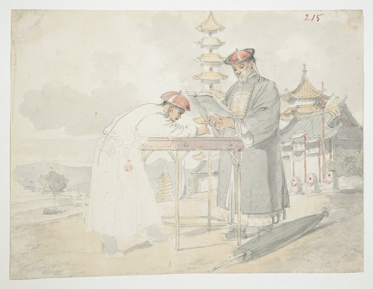 WD 961 f.215 von William Alexander