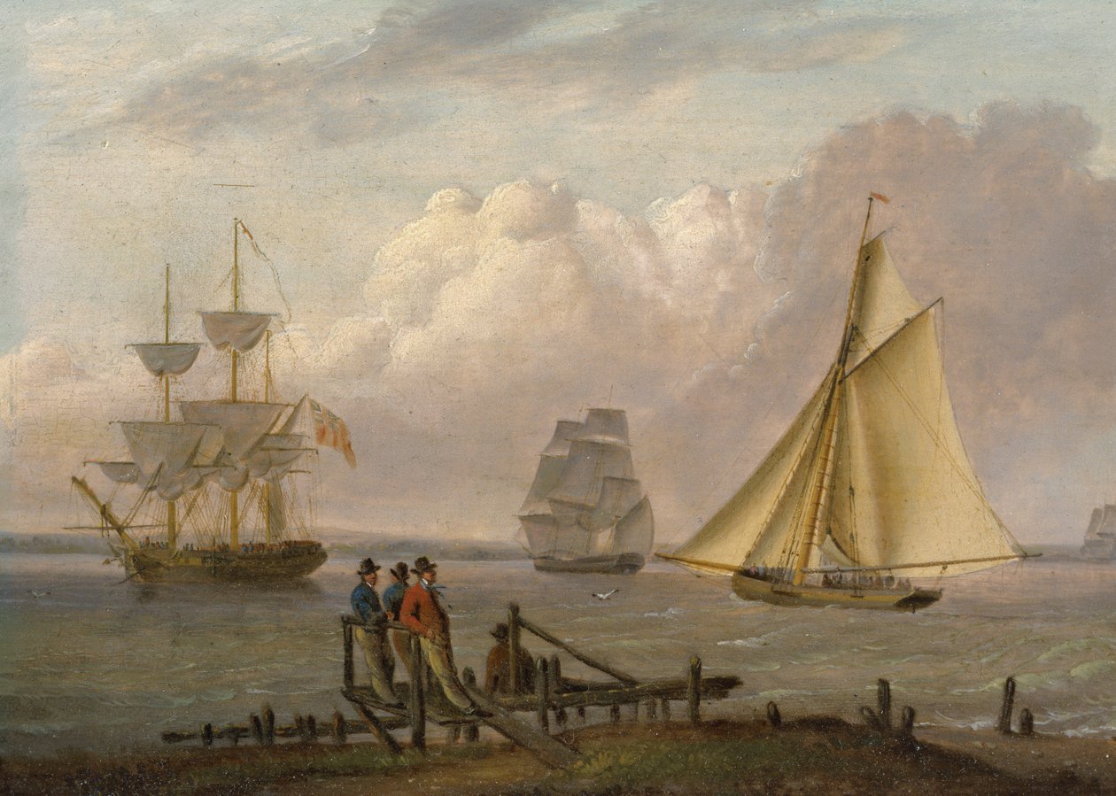Schifffahrtsszene von William Anderson