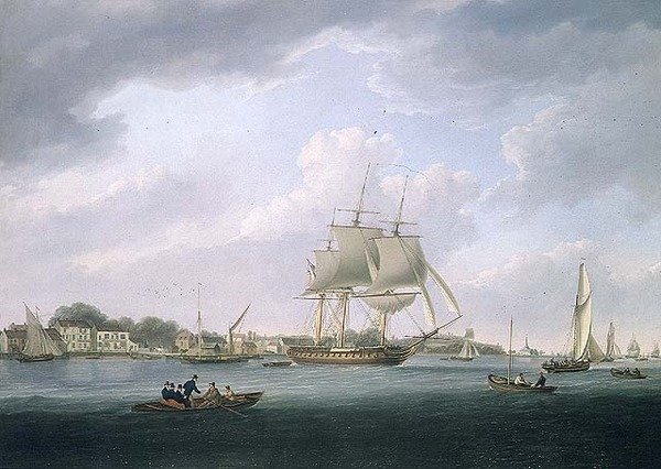 Die Themse bei Erith von William Anderson