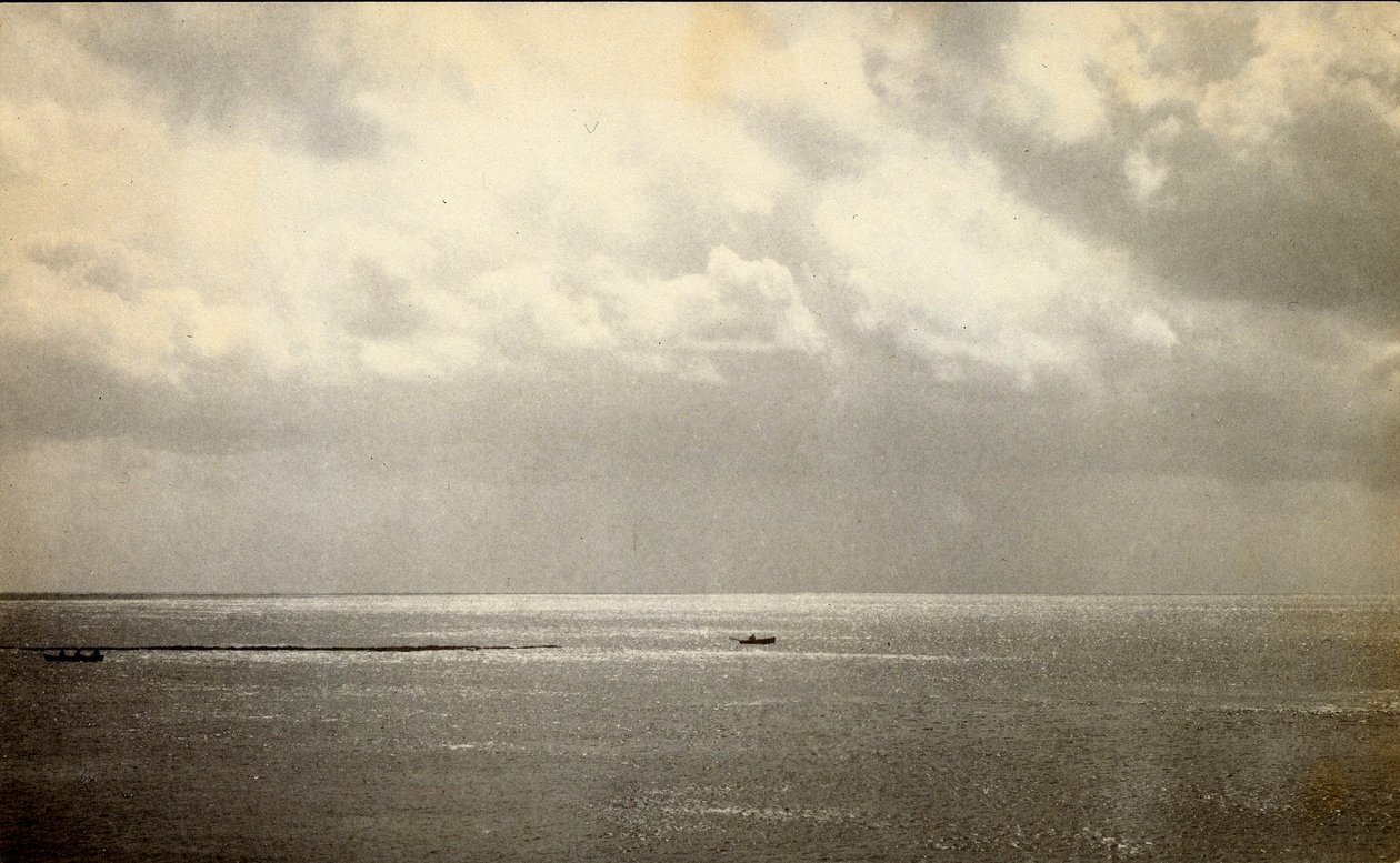 Boote auf dem Meer von William B. Post