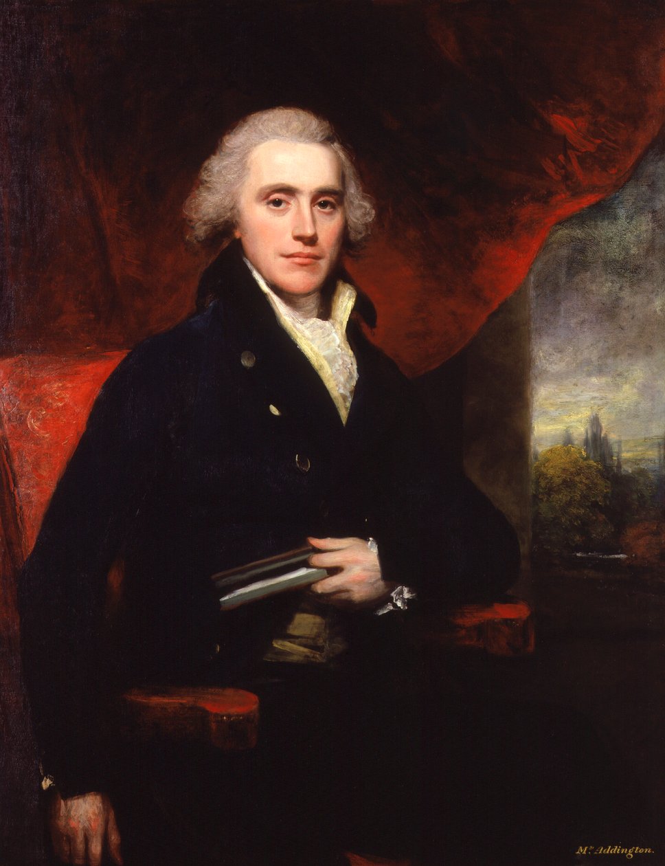 Henry Addington, 1. Viscount Sidmouth (gestochen 1803) von William Beechey