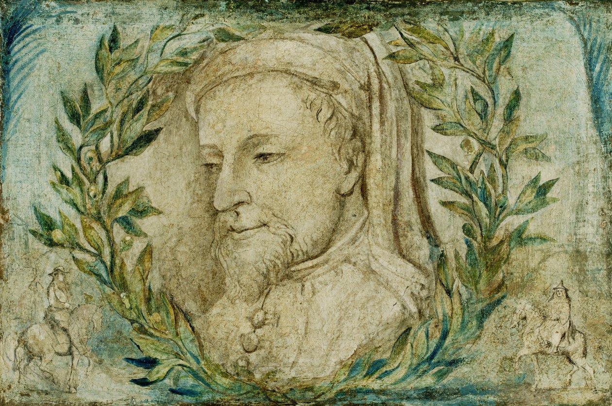 Geoffrey Chaucer von William Blake