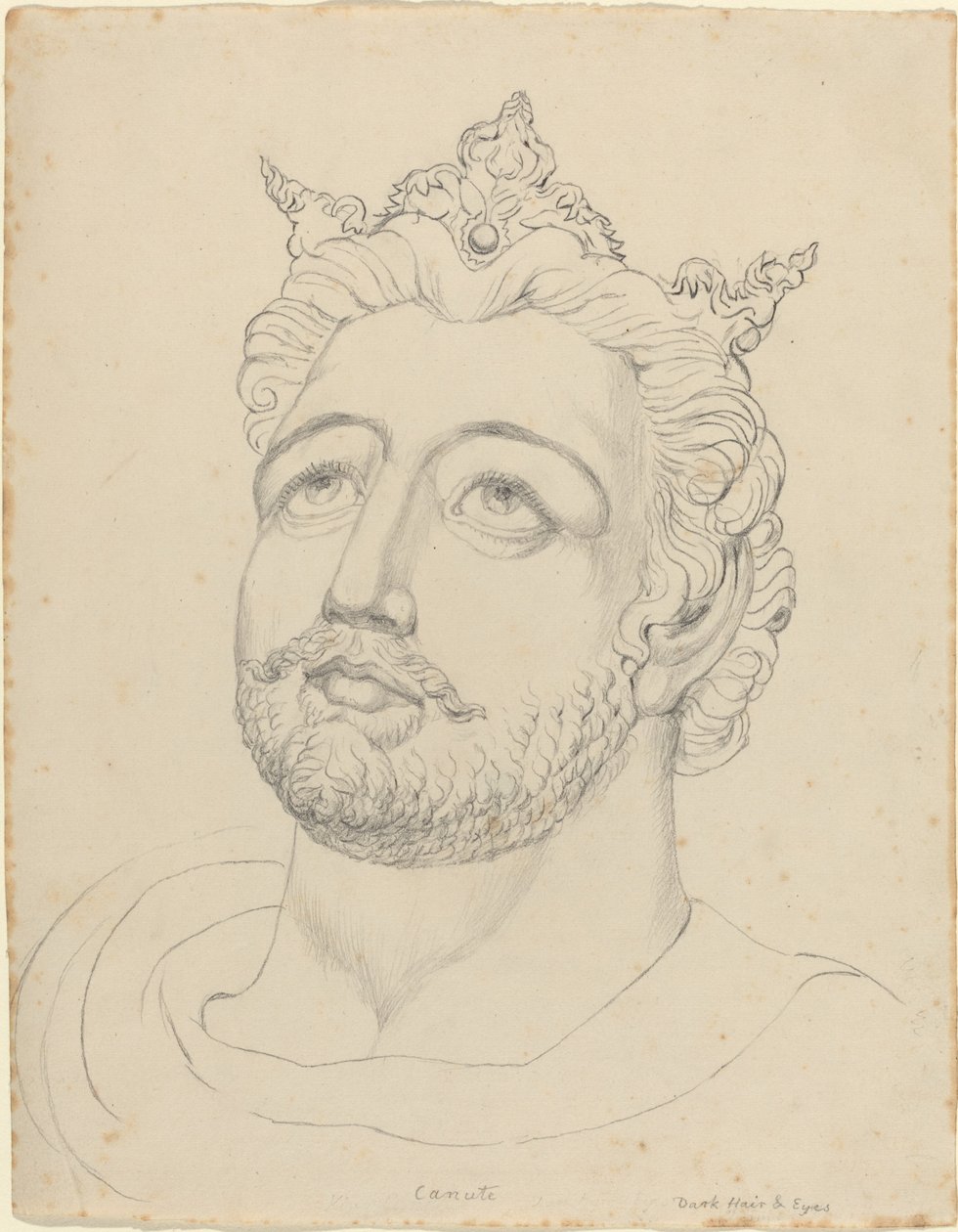 König Knut von William Blake