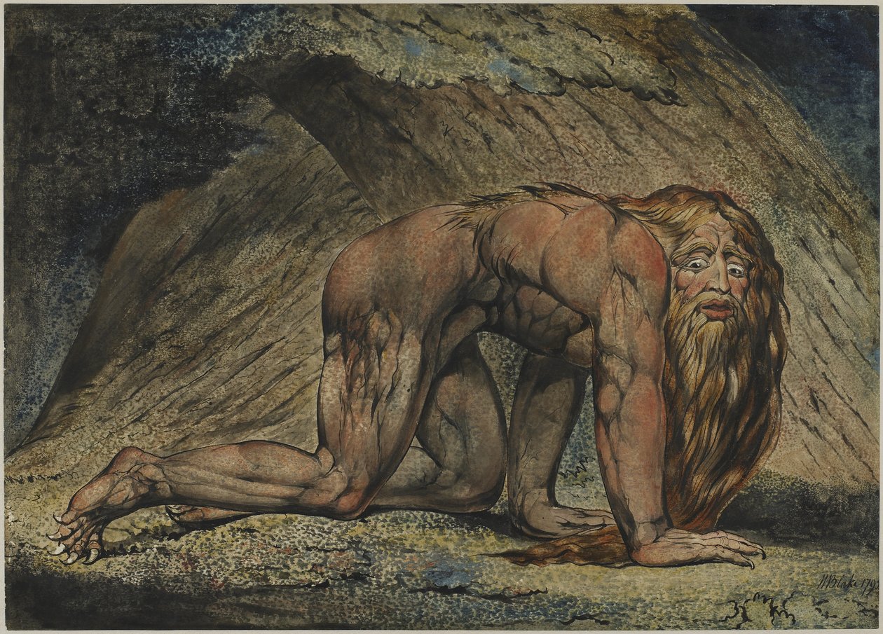 Nebukadnezar von William Blake
