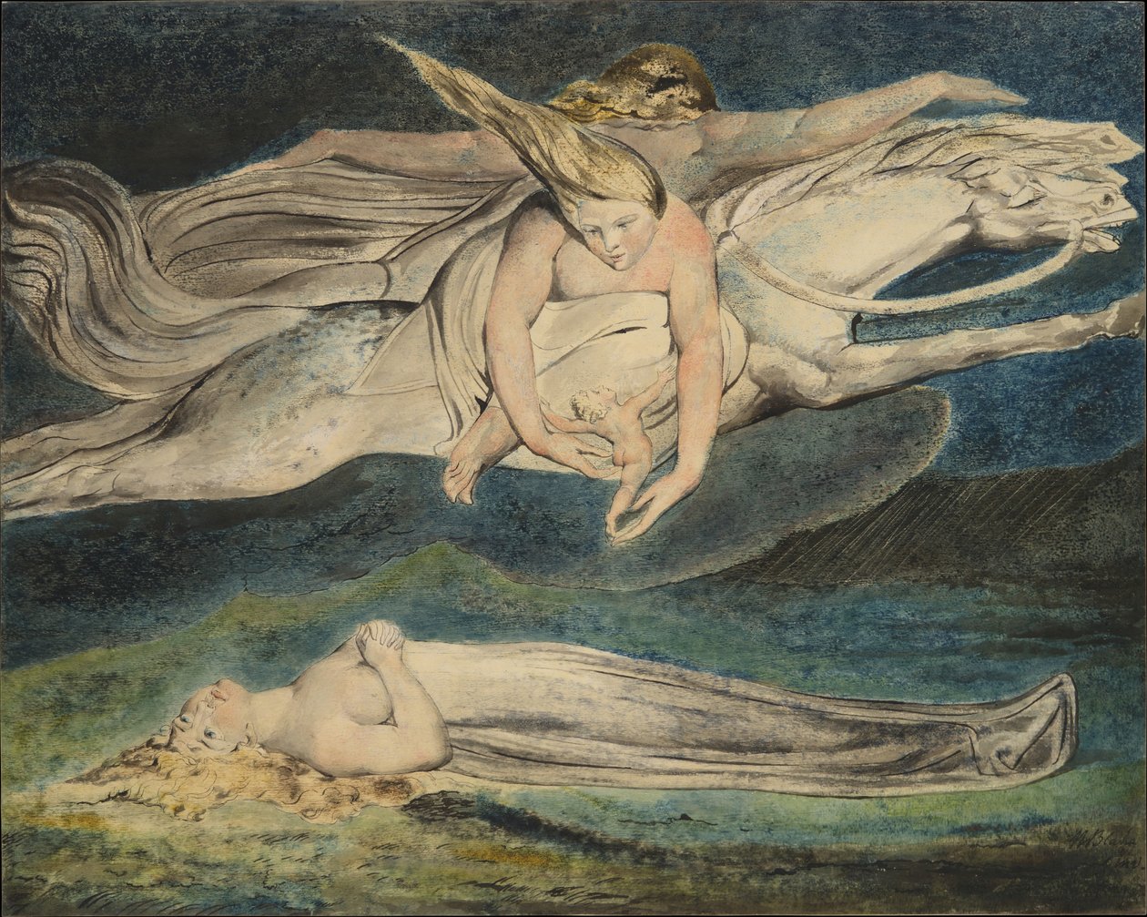 Mitleid, ca. 1795 von William Blake
