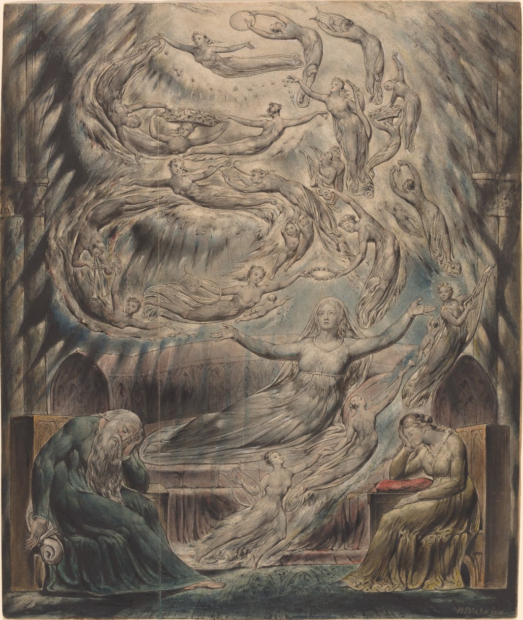 Königin Katherines Traum von William Blake