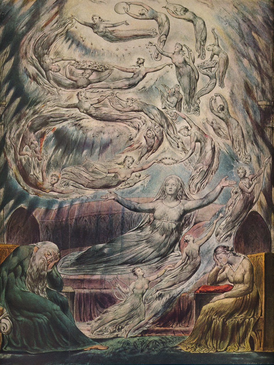 Königin Katherines Traum von William Blake