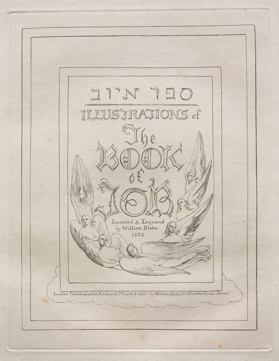 Das Buch Hiob von William Blake