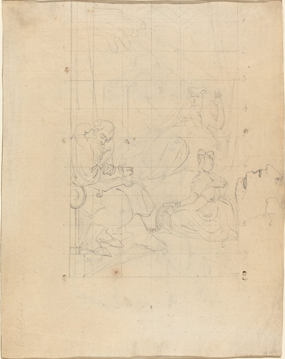 Königin Katherines Traum von William Blake after Henry Fuseli