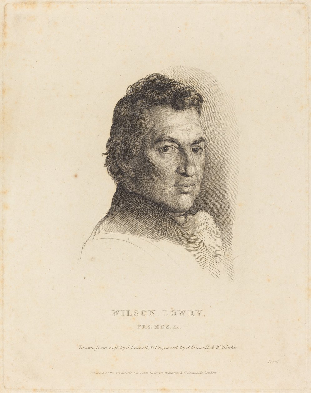 Wilson Lowry von William Blake after John Linnell