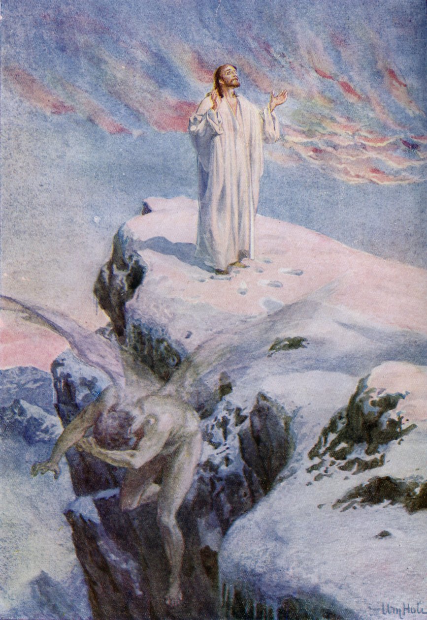 Die Versuchung Jesu von William Brassey Hole