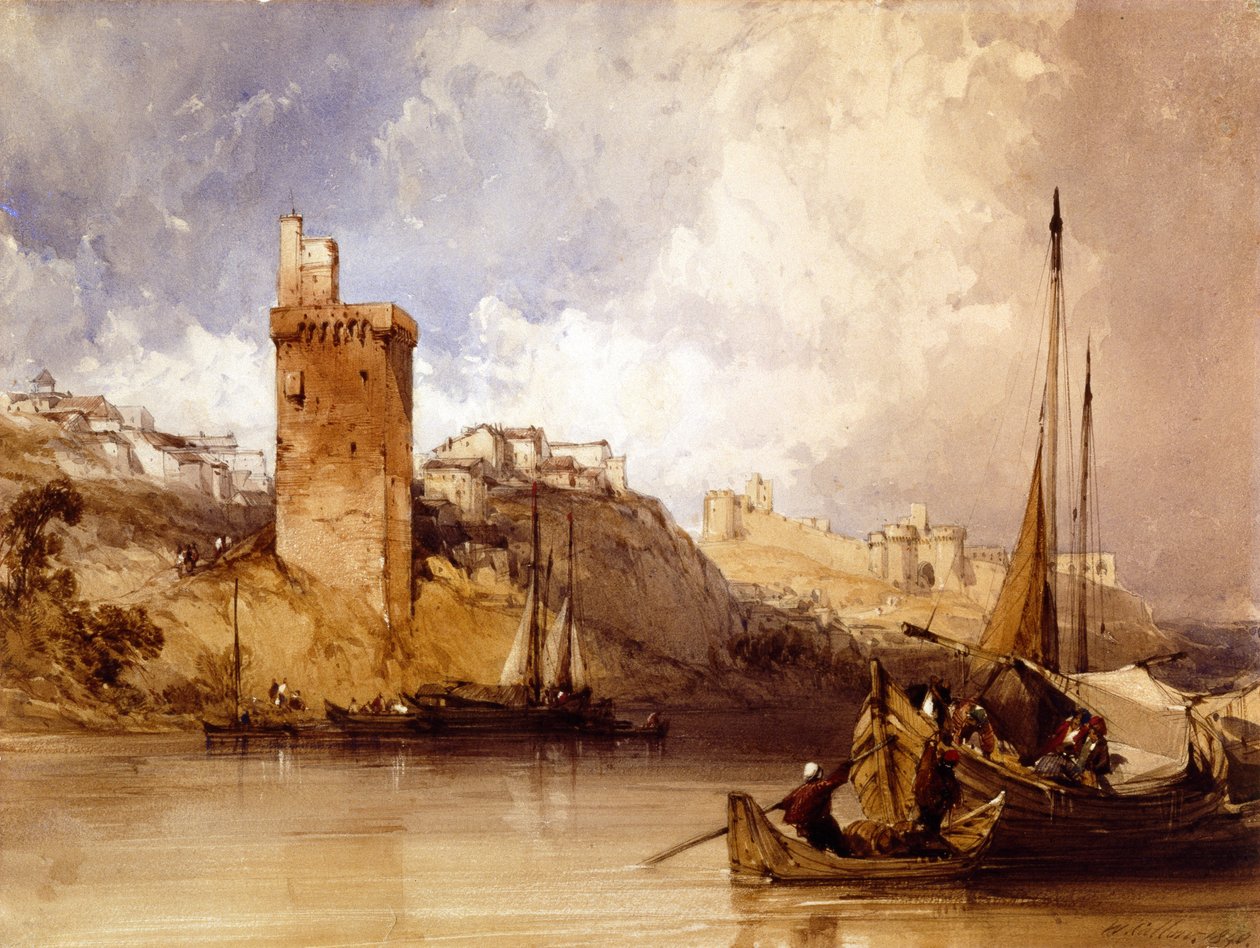 Villeneuve Les Avignon von William Callow