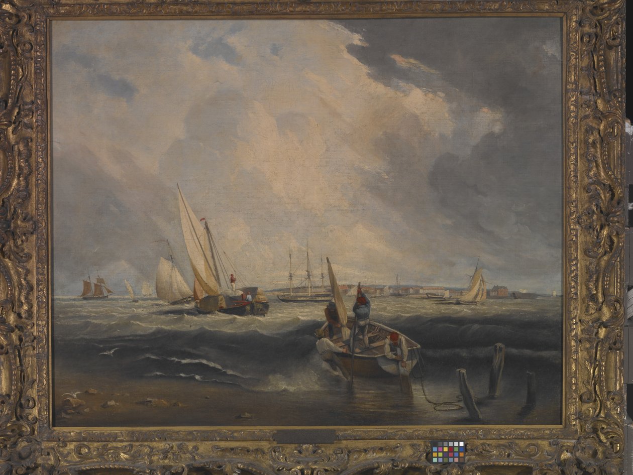 Bligh Sands, Sheerness von Clarkson Frederick Stanfield